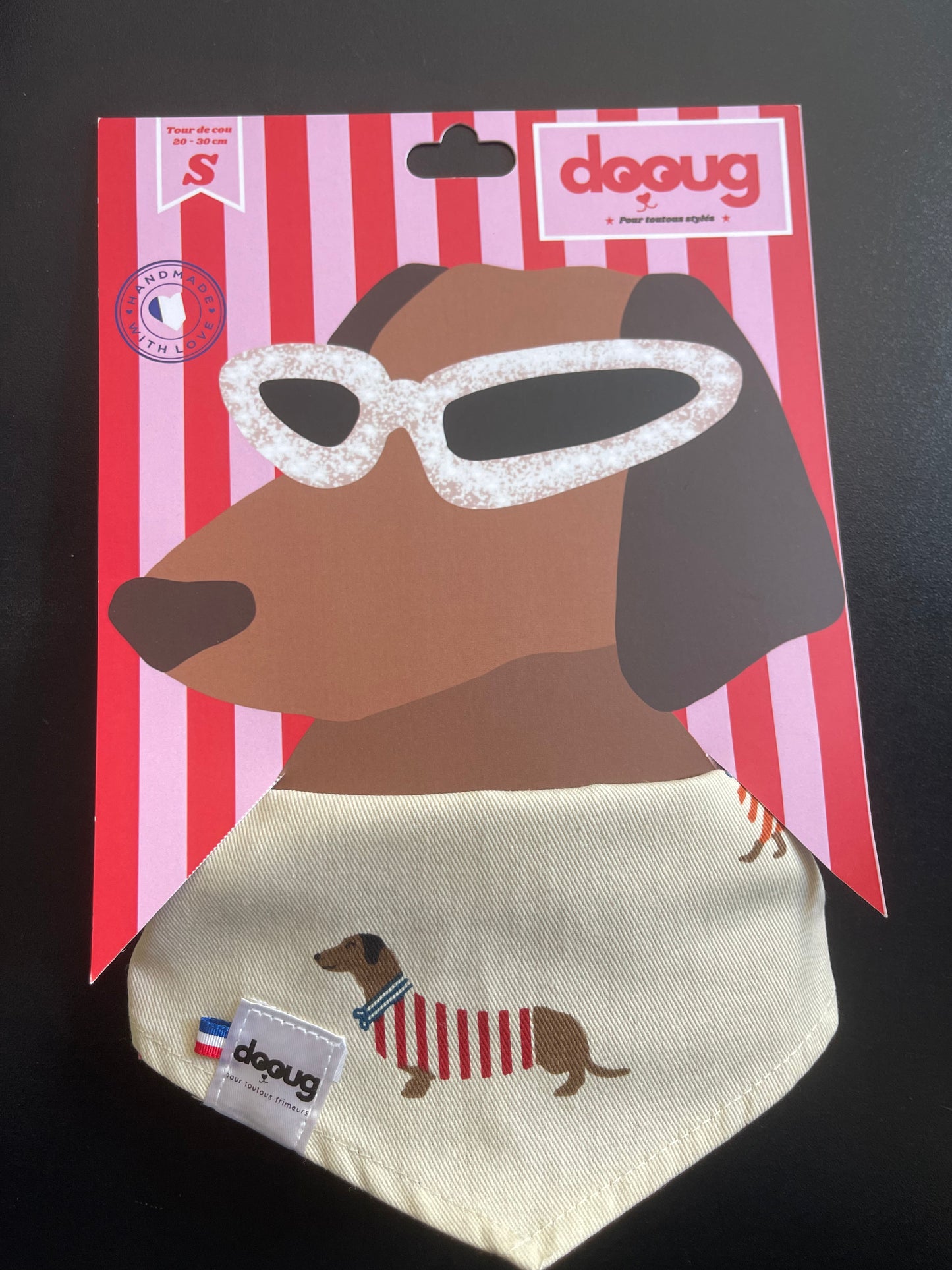 Bandana pour chien personnalisable TECKELS