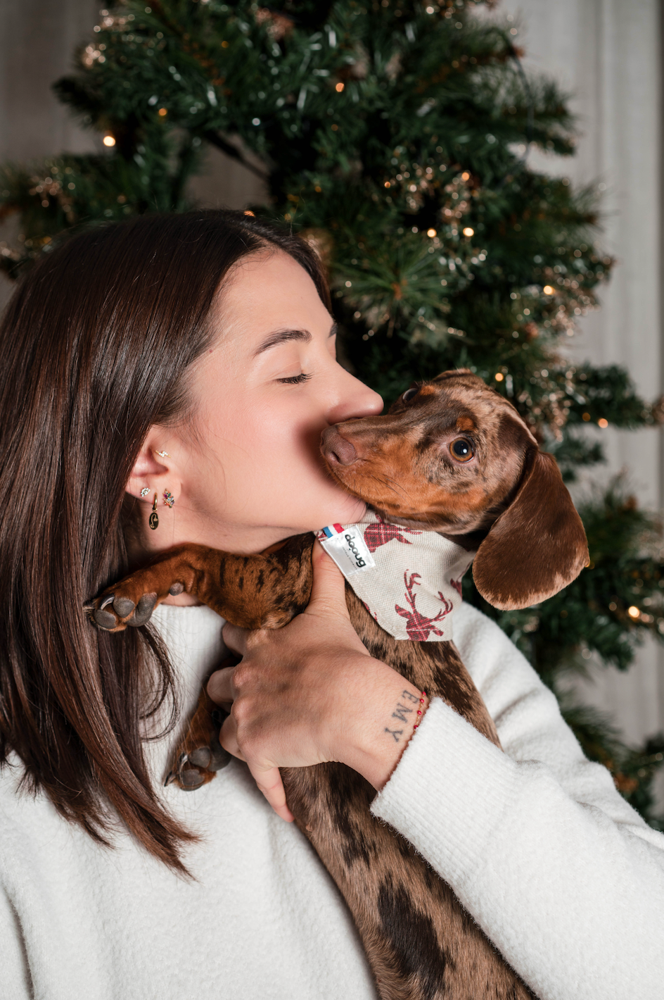 Bandana pour chien CERF