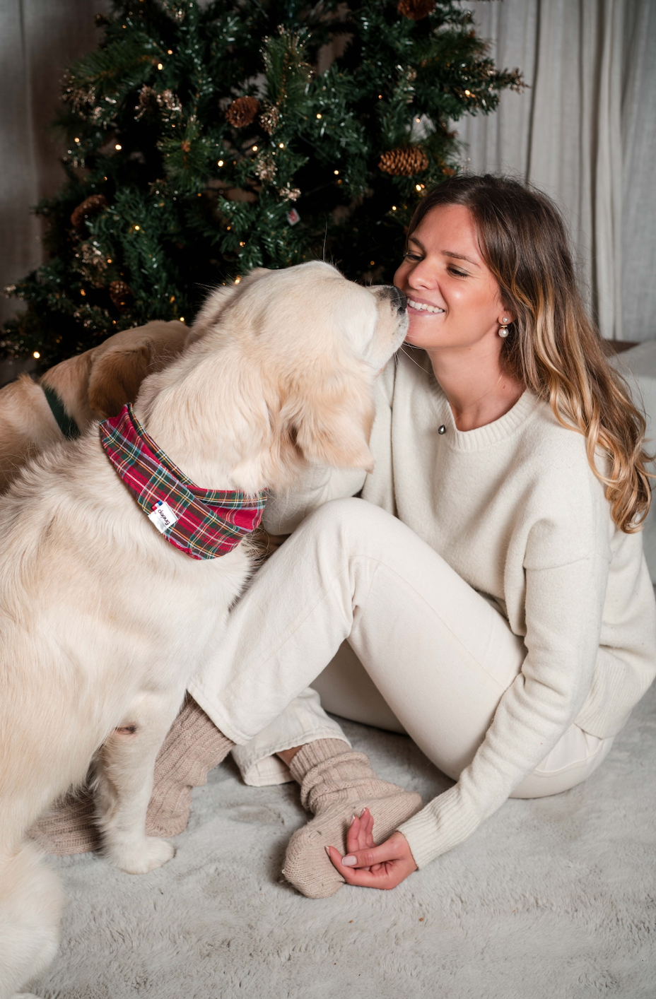 Bandana pour chien personnalisable TARTAN