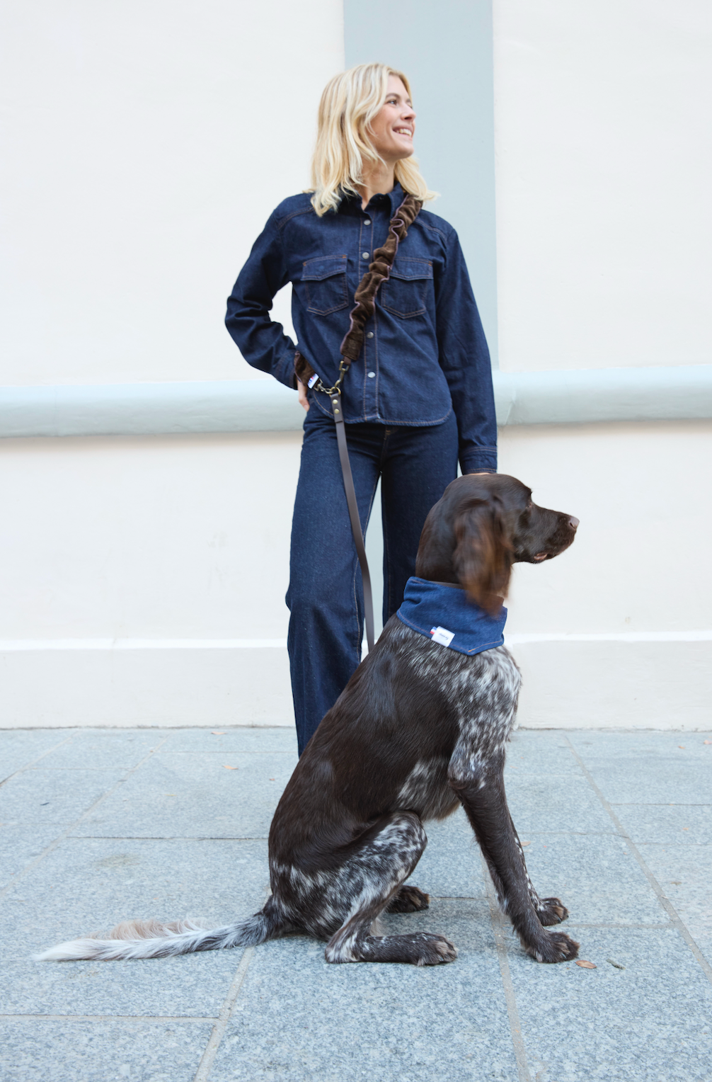 Bandana pour chien JEAN BRUT