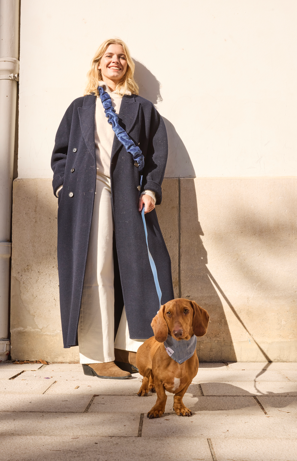 Bandana pour chien BANDANA RAYÉ BLEU