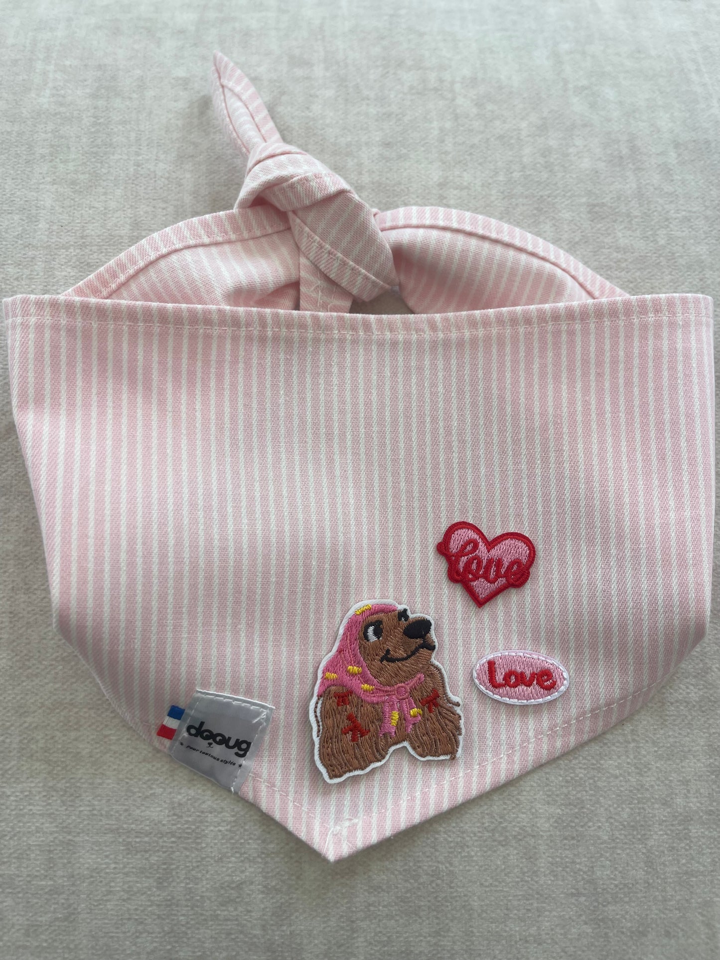 Bandana personnalisable avec PATCHS DIY