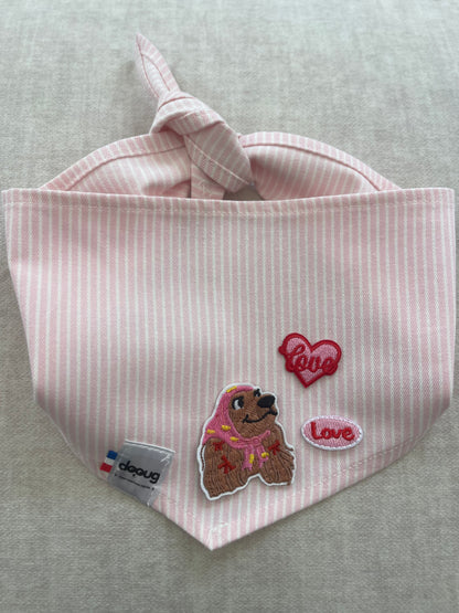 Bandana personnalisable avec PATCHS DIY